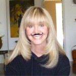 Having a little fun in support of Movember.